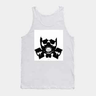 skull in gas mask Tank Top